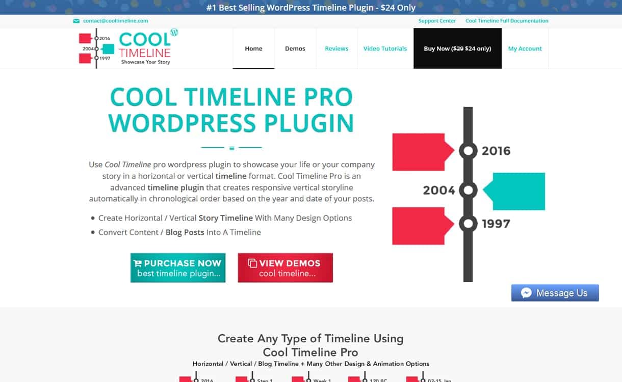 5+ Best Responsive WordPress Timeline Plugins 2019 (How to Add Beautiful Event Timeline in WordPress) cool timeline - 5+ Best Responsive WordPress Timeline Plugins 2019 (How to Add Beautiful Event Timeline in WordPress)