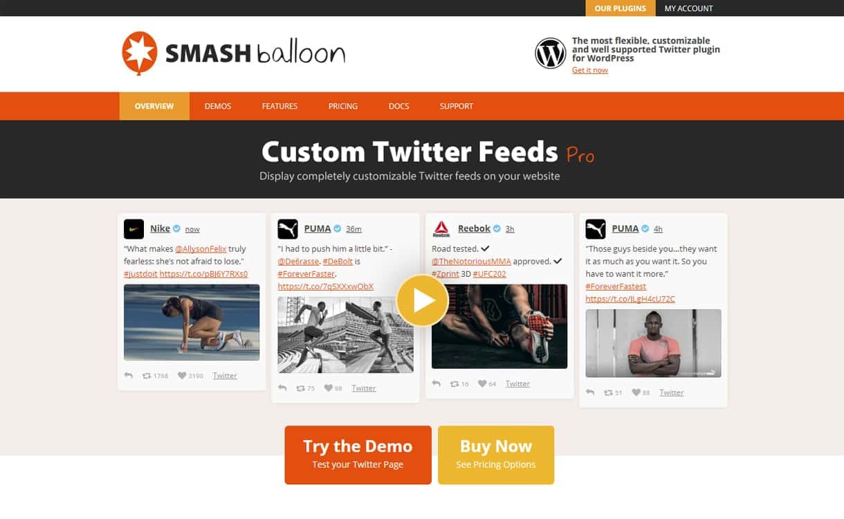 5+ Best WordPress Twitter Feed Plugins custom twitter feed pro - 5+ Best WordPress Twitter Feed Plugins