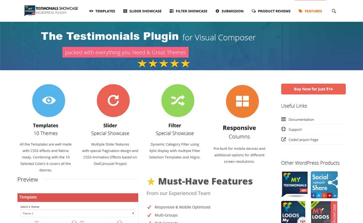 5+ Best WordPress Testimonial Plugins (Premium Collection) testimonials showcase for visual composer - 5+ Best WordPress Testimonial Plugins (Premium Collection)