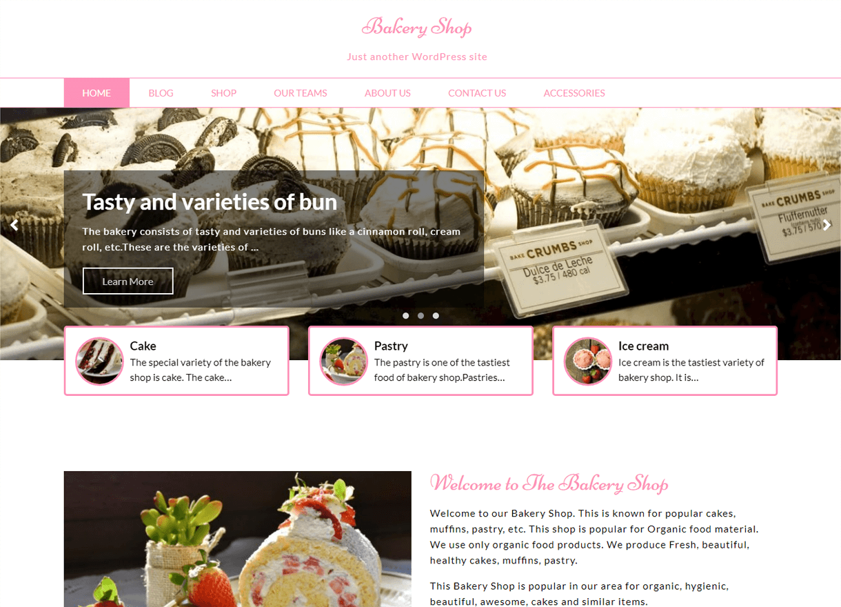 21+ Best Free WordPress Themes April 2018 bakery shop best free wordpress themes april - 21+ Best Free WordPress Themes April 2018