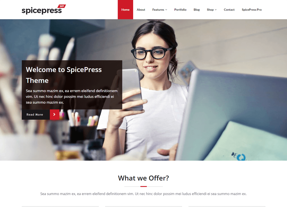 21+ Best Free WordPress Themes April 2018 spicepress best free wordpress themes april - 21+ Best Free WordPress Themes April 2018