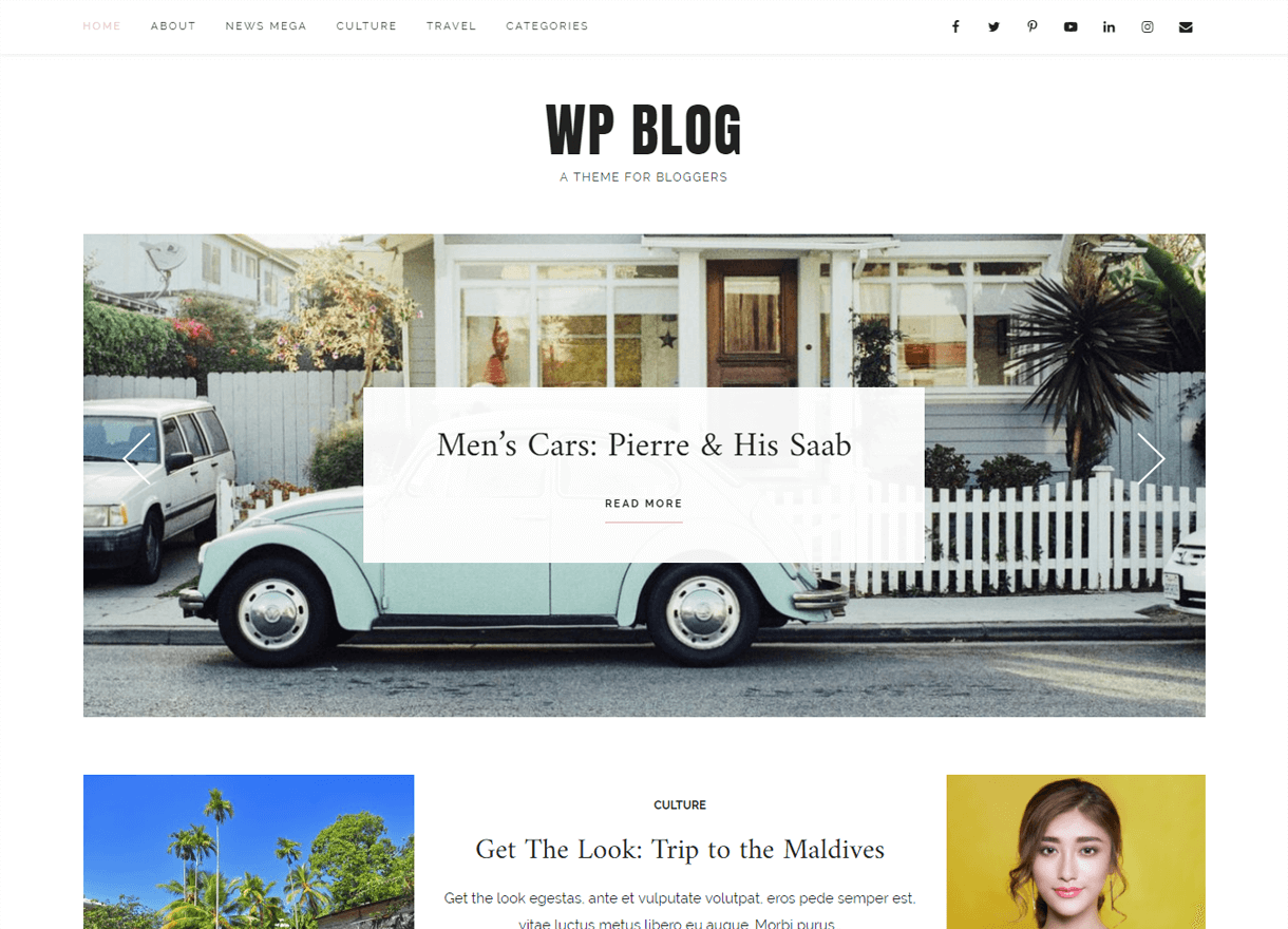 21+ Best Free WordPress Themes April 2018 wp blog best free wordpress themes april - 21+ Best Free WordPress Themes April 2018