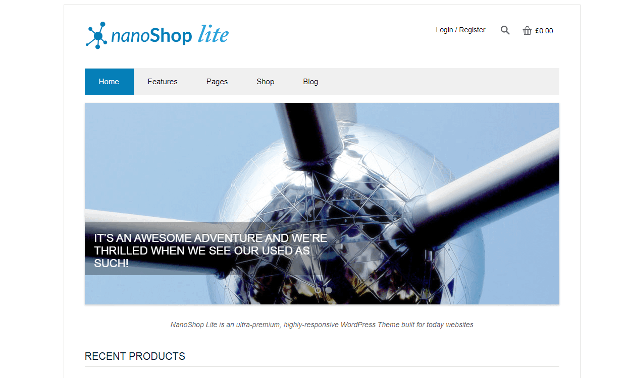 17+ Responsive Free eCommerce WordPress Themes for 2019 nano shop lite - 17+ Responsive Free eCommerce WordPress Themes for 2019