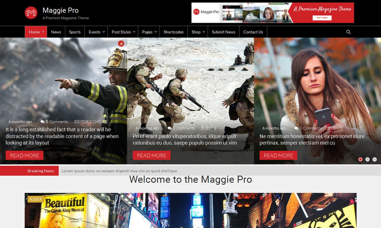 21+ Best Premium WordPress News/Magazine/Editorial Themes 2019 Maggie Pro - 21+ Best Premium WordPress News/Magazine/Editorial Themes 2019