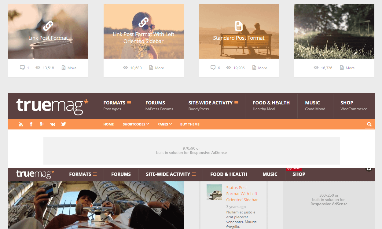 21+ Best Premium WordPress News/Magazine/Editorial Themes 2019 truemag - 21+ Best Premium WordPress News/Magazine/Editorial Themes 2019