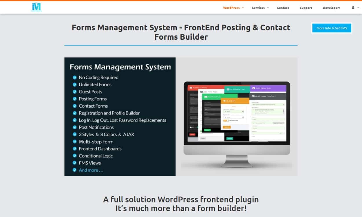 5+ Best WordPress Frontend Posting Plugins forms management system best premium wordpress frontend posting plugins - 5+ Best WordPress Frontend Posting Plugins