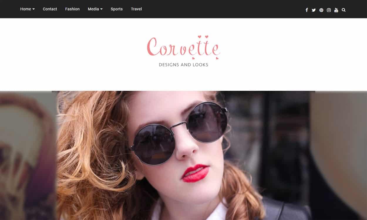 21+ Best Free WordPress Themes June 2018 corvette - 21+ Best Free WordPress Themes June 2018