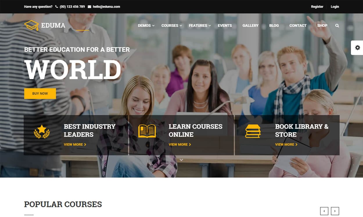 10+ Best Education - School, College WordPress Themes and Templates (Free) education best education school college wordpress themes templates - 10+ Best Education - School, College WordPress Themes and Templates (Free)