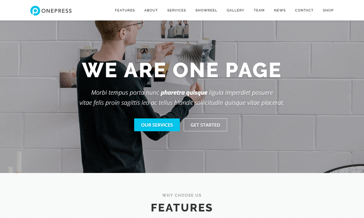 10+ Best Agency WordPress Themes and Templates (Free) onepress best agency wordpress themes templates free - 10+ Best Agency WordPress Themes and Templates (Free)