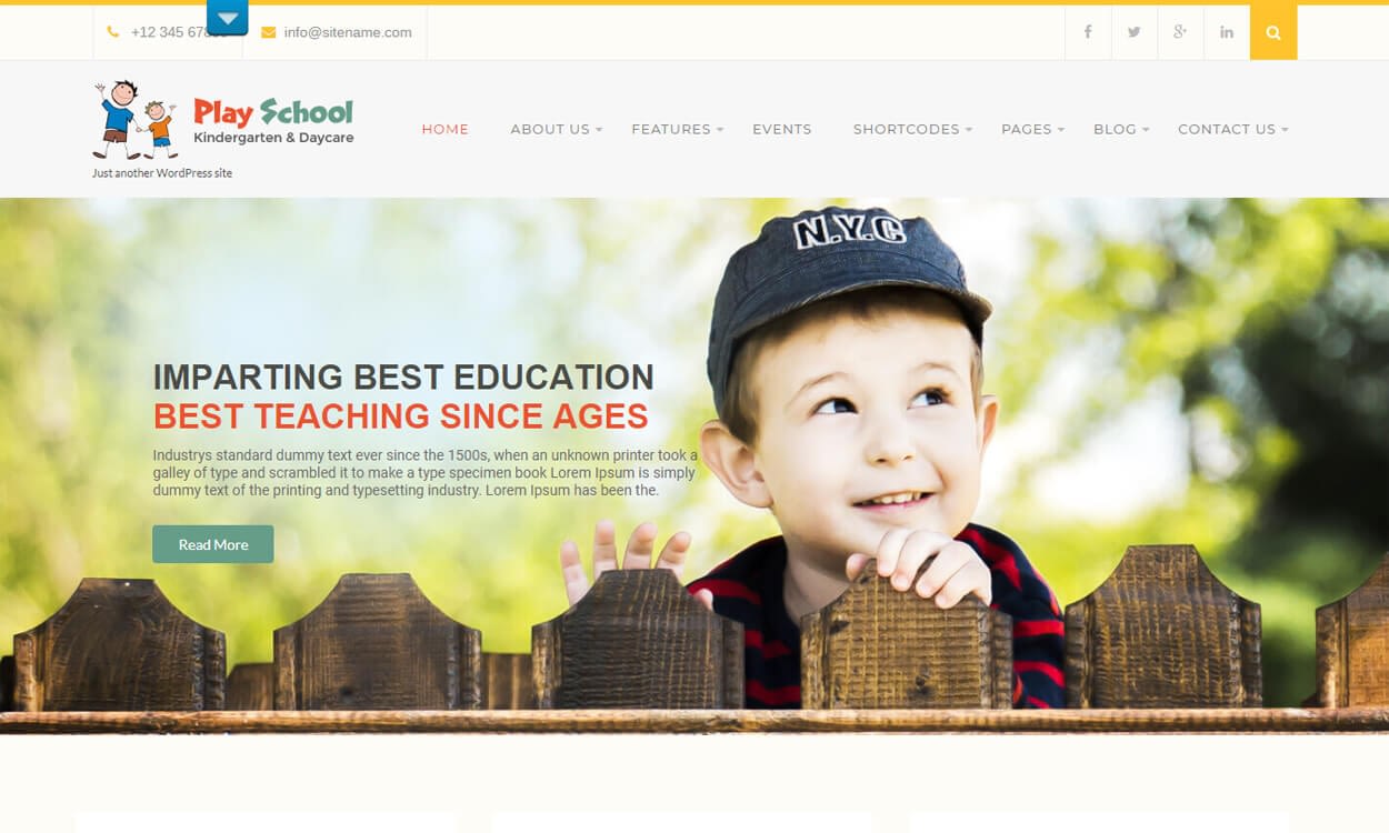 10+ Best Education - School, College WordPress Themes and Templates (Free) play school lite best education school college wordpress themes templates free - 10+ Best Education - School, College WordPress Themes and Templates (Free)