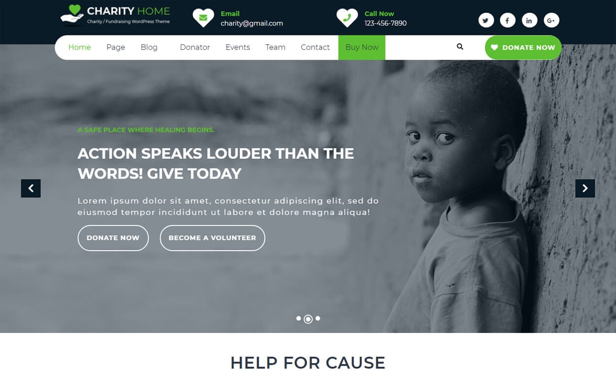 25+ Best Free WordPress Themes August 2018 charity fundraiser - 25+ Best Free WordPress Themes August 2018