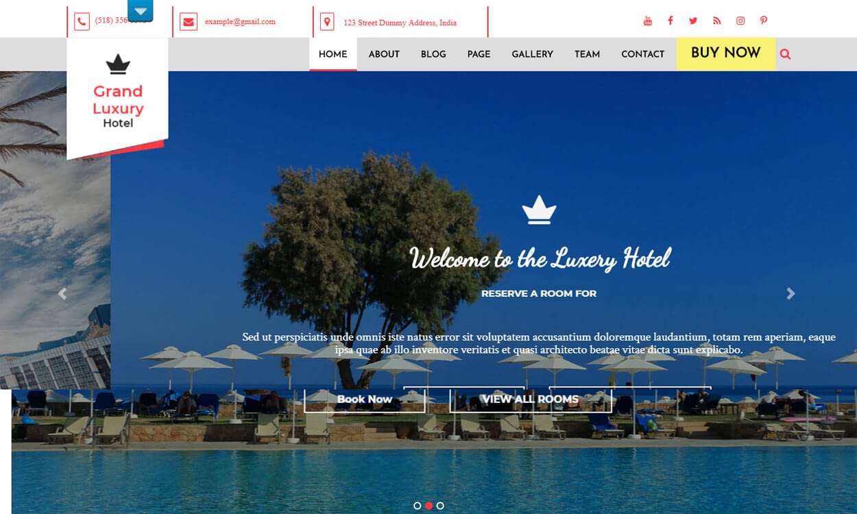 17+ Best Free Hotel / Resort WordPress Themes (latest) hotel resort - 17+ Best Free Hotel / Resort WordPress Themes (latest)