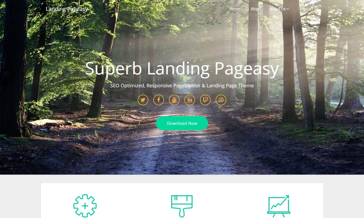 25+ Best Free WordPress Themes August 2018 landing pageasy - 25+ Best Free WordPress Themes August 2018