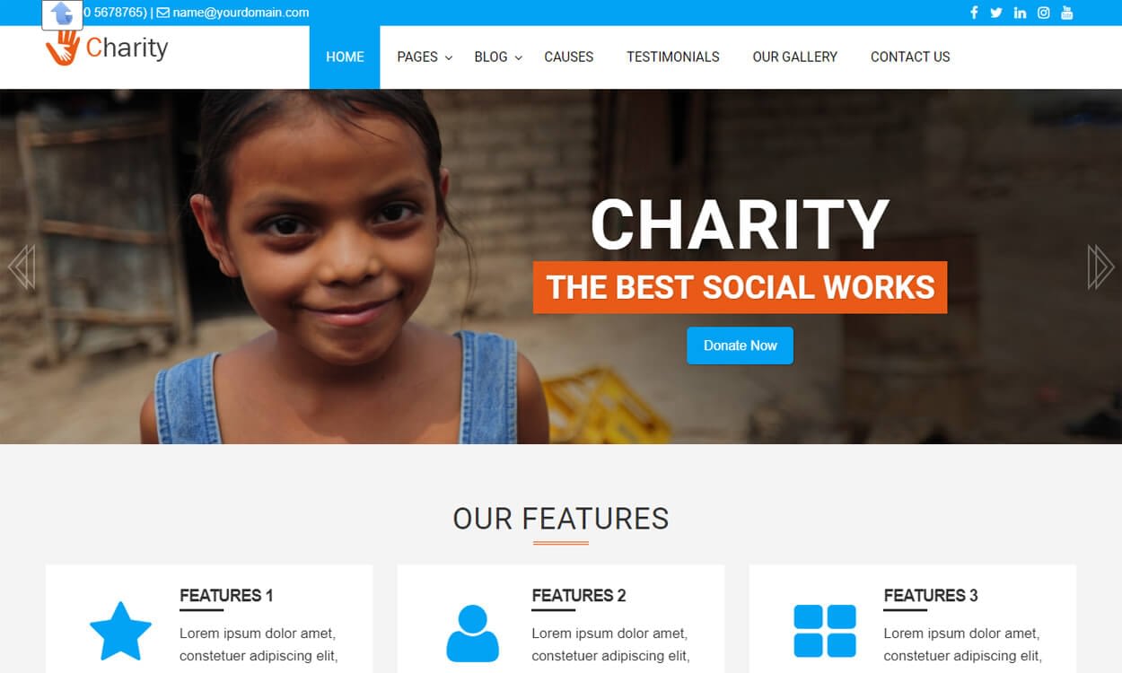 25+ Best Free WordPress Themes August 2018 lz charity welfare - 25+ Best Free WordPress Themes August 2018