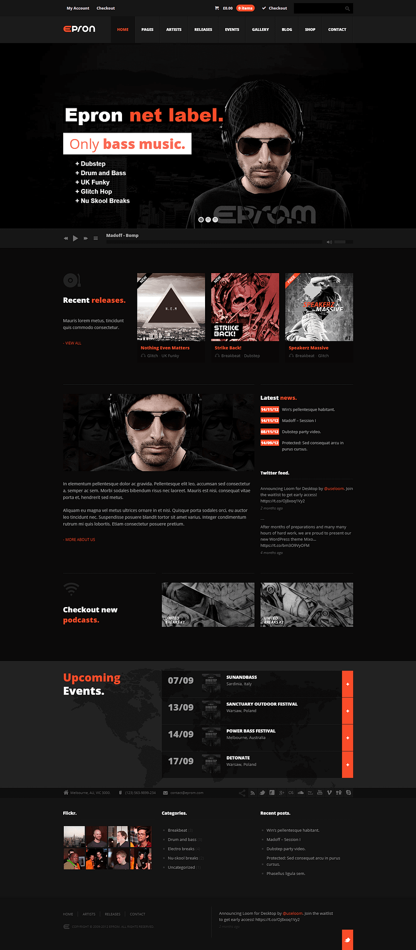 10+ Best Premium Event WordPress Themes and Templates epron best premium event wordpress theme - 10+ Best Premium Event WordPress Themes and Templates