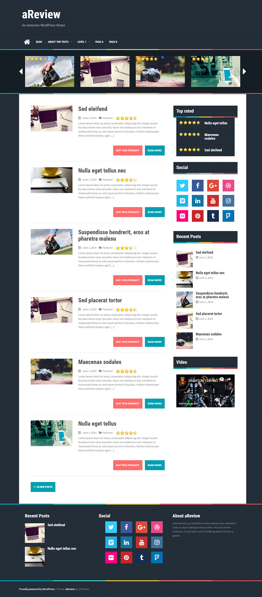 10+ Best Free Review WordPress Themes areview best free review wordpress theme - 10+ Best Free Review WordPress Themes