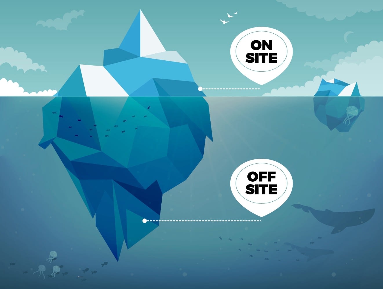 Differences between On-Site and Off-Site SEO onsiteVsOffsite - Differences between On-Site and Off-Site SEO