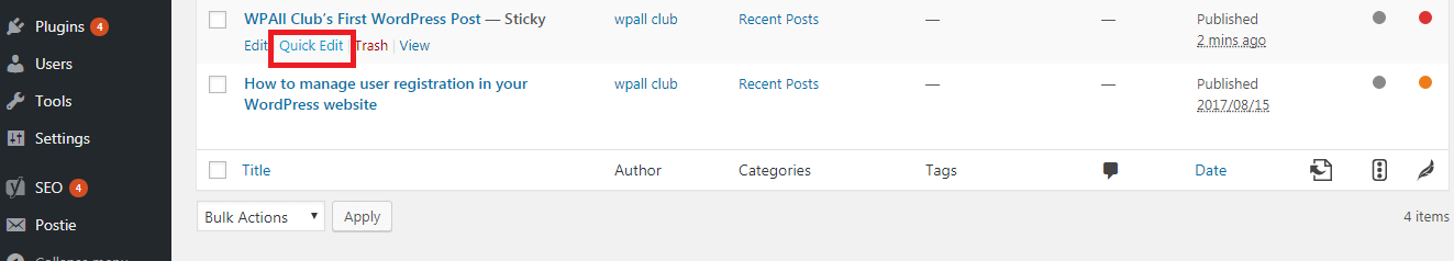 How to Make Sticky Posts in WordPress how to make sticky post in wordpress - How to Make Sticky Posts in WordPress