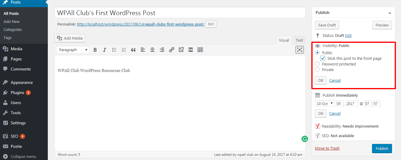 How to Make Sticky Posts in WordPress how to make sticky posts in wordpress - How to Make Sticky Posts in WordPress