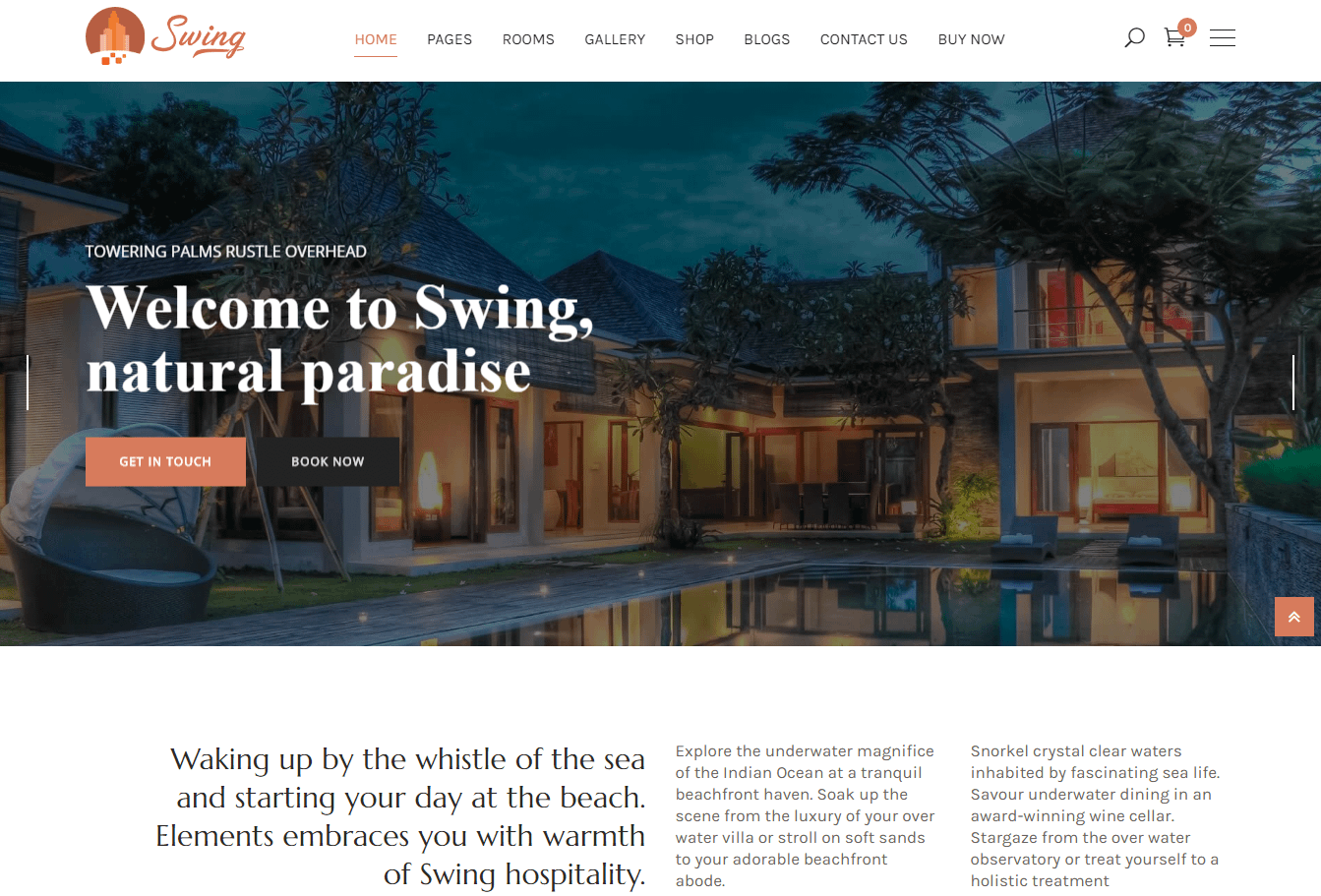 10+ Best Hotel / Resort Premium WordPress Themes and Templates Swing Resort and Hotel WordPress Theme - 10+ Best Hotel / Resort Premium WordPress Themes and Templates