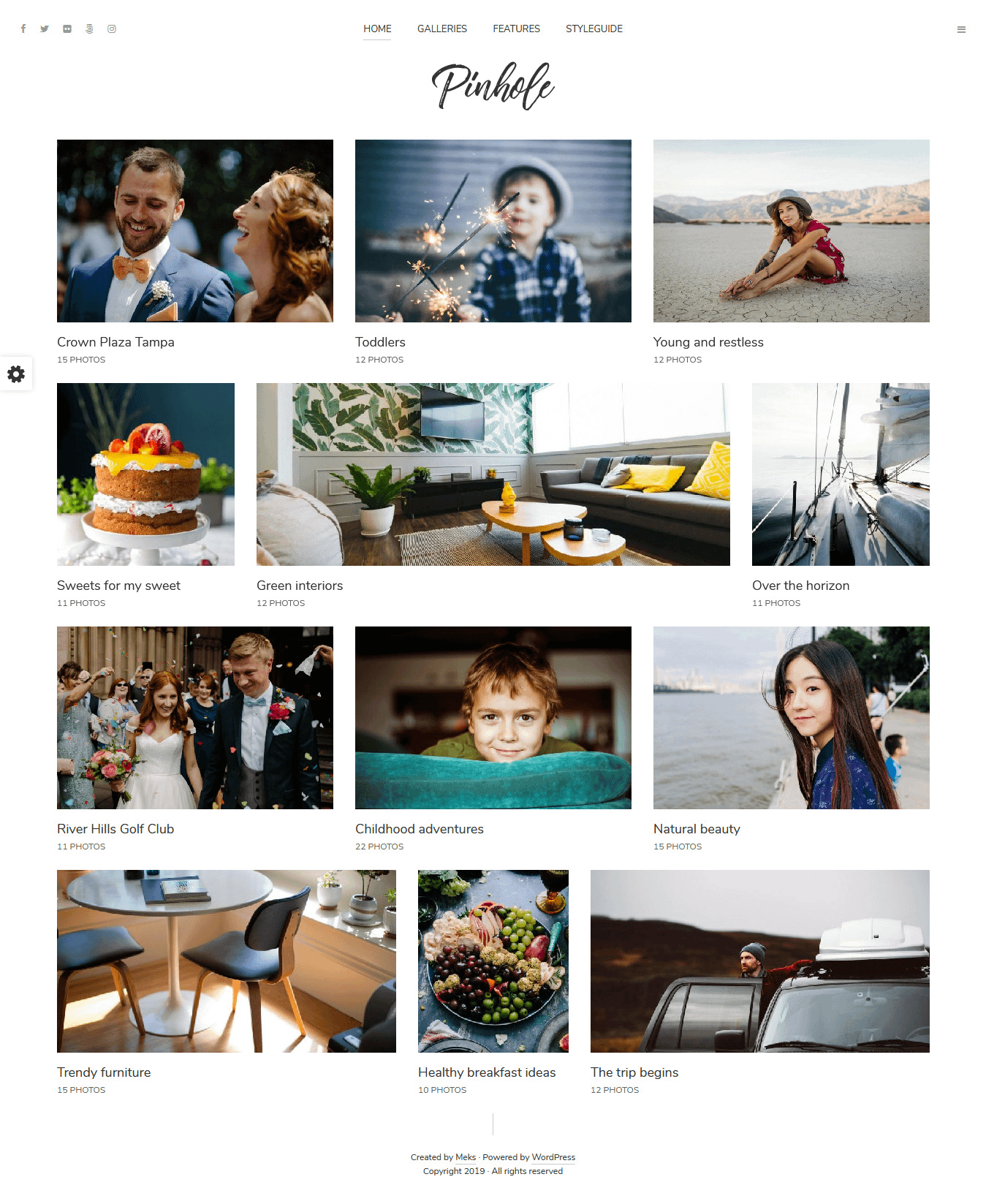 10+ Best Premium Gallery WordPress Themes pinhole best premium gallery wordpress theme - 10+ Best Premium Gallery WordPress Themes