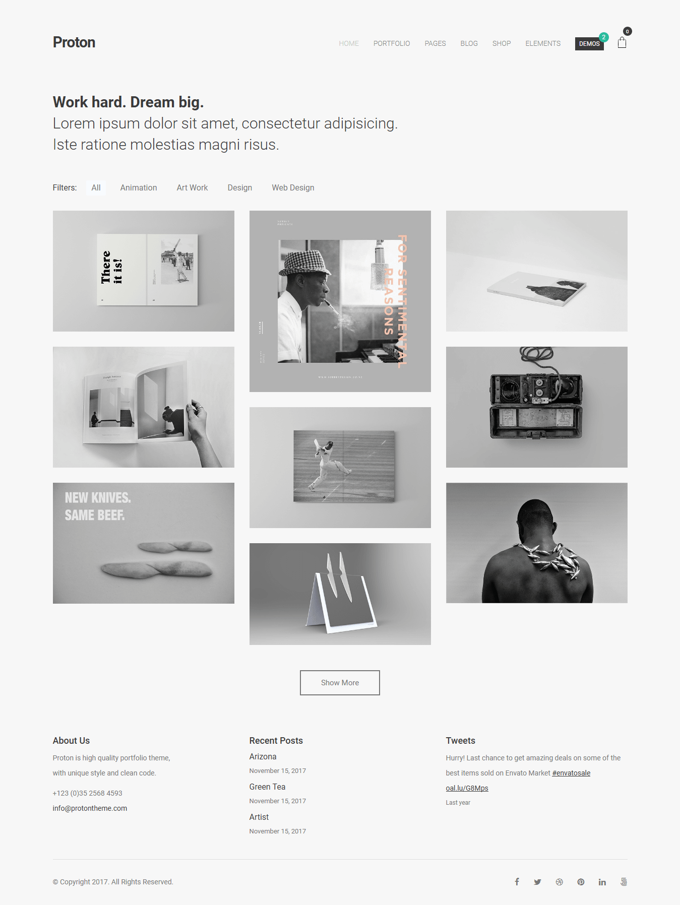 10+ Best Premium Minimal WordPress Themes 2019 proton best premium minimal wordpress themes - 10+ Best Premium Minimal WordPress Themes 2019