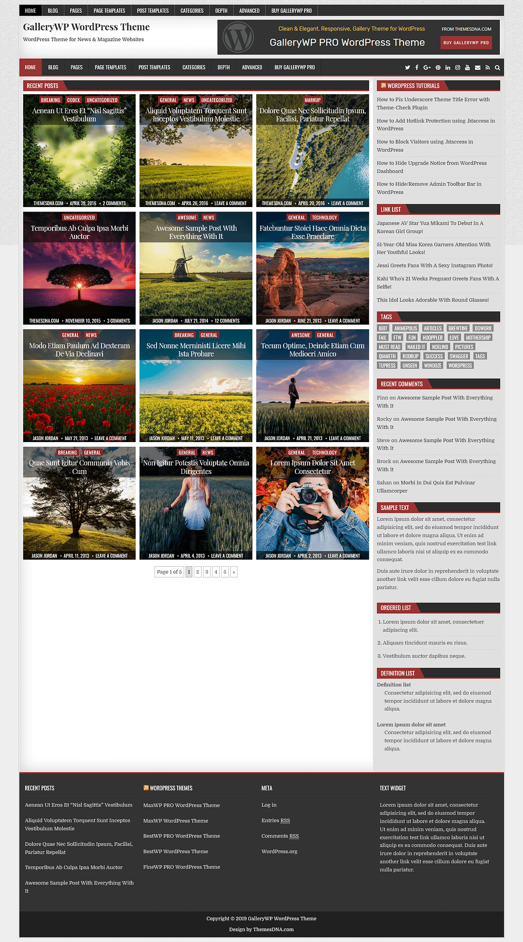 10+ Best Free Gallery WordPress Themes gallerywp best free gallery wordpress theme 1 - 10+ Best Free Gallery WordPress Themes