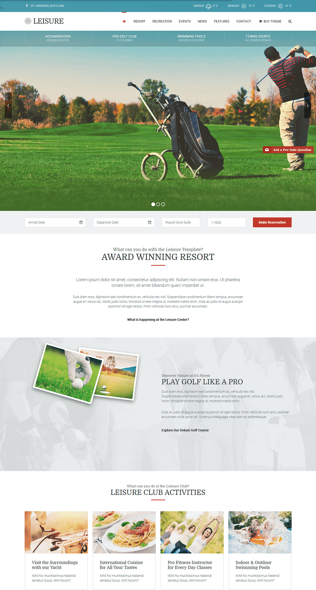 25+ Best Responsive WordPress Themes and Templates (Premium Collection) leisure hotel best premium responsive wordpress theme 2 - 25+ Best Responsive WordPress Themes and Templates (Premium Collection)