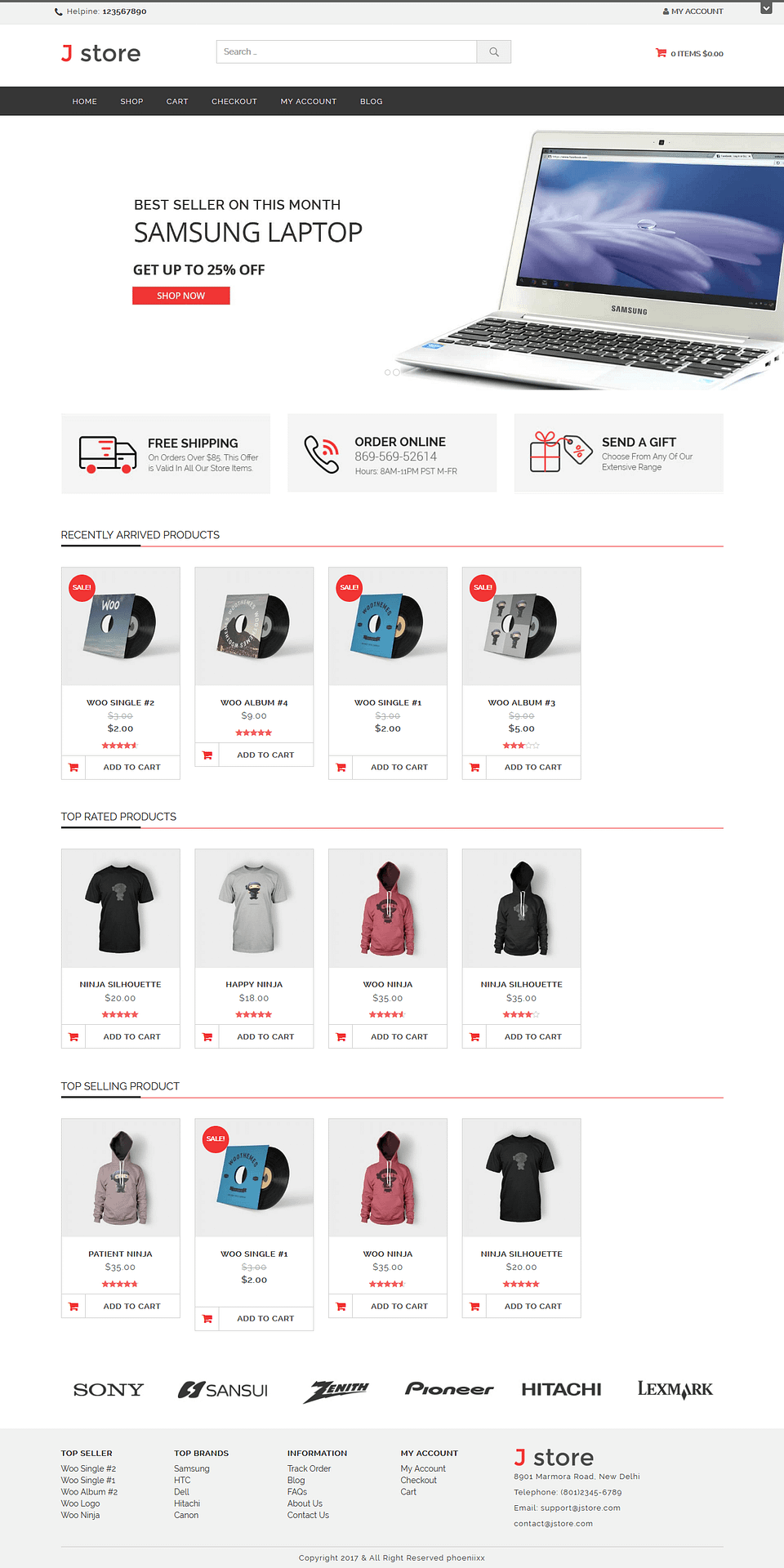 10+ Best Free Mobile App WordPress Themes jstore company pro best free mobile app wordpress theme - 10+ Best Free Mobile App WordPress Themes