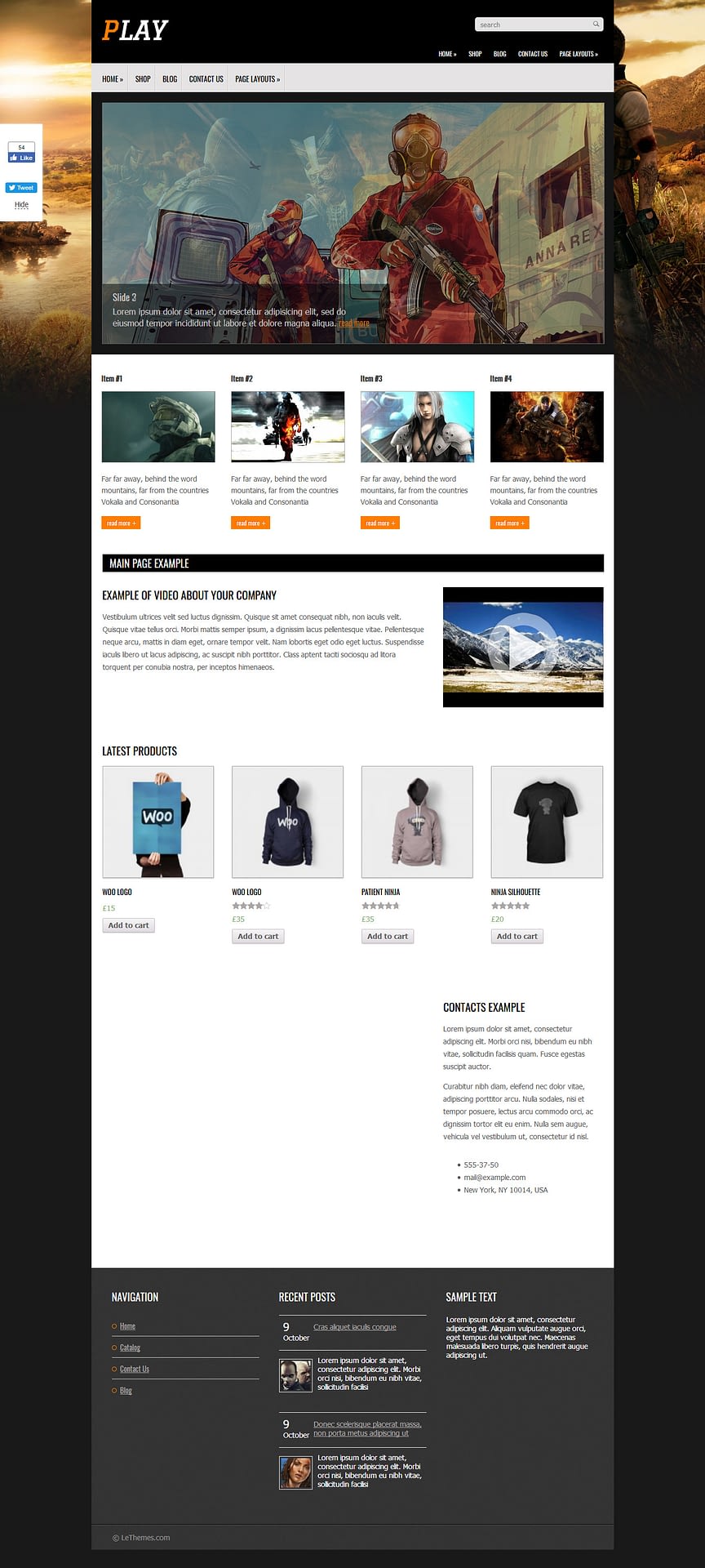 10+ Best Free Gaming WordPress Themes play best free gaming wordpress theme - 10+ Best Free Gaming WordPress Themes