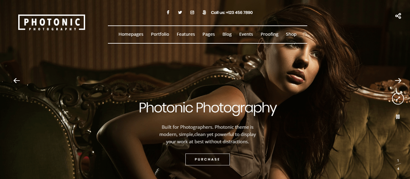 10+ Best Premium FullScreen WordPress Themes photonic best premium fullscreen wordpress theme - 10+ Best Premium FullScreen WordPress Themes