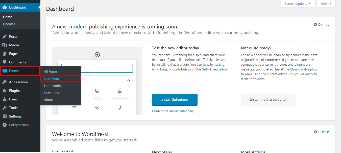 How to create contact form on your WordPress website? (step by step guide) Adding new Contact Form in WordPress site - How to create contact form on your WordPress website? (step by step guide)