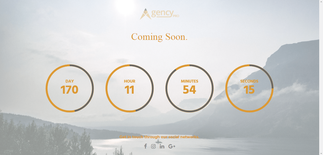 10+ Best Coming Soon and Under Maintenance WordPress Themes and Templates(Premium Version) agency pro best coming soon maintenance page wordpress themes templates 1 - 10+ Best Coming Soon and Under Maintenance WordPress Themes and Templates(Premium Version)