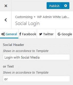 How to Add a Custom Login Page on WordPress Website? (Step by Step Guide) social login general - How to Add a Custom Login Page on WordPress Website? (Step by Step Guide)
