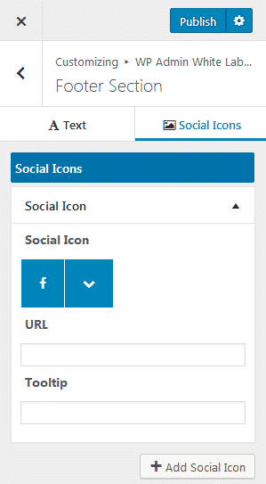 How to Add a Custom Login Page on WordPress Website? (Step by Step Guide) footer section social icons - How to Add a Custom Login Page on WordPress Website? (Step by Step Guide)