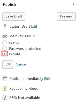 How to Create a Private Post in WordPress? Create a Private Post in WordPress.. - How to Create a Private Post in WordPress?