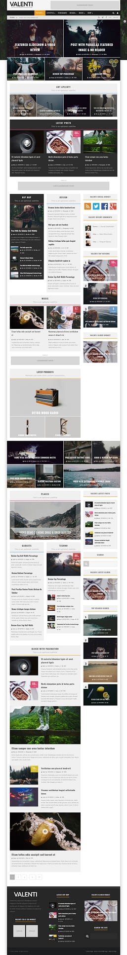 10+ Best Premium Review WordPress Themes valent premium review wordpress theme - 10+ Best Premium Review WordPress Themes