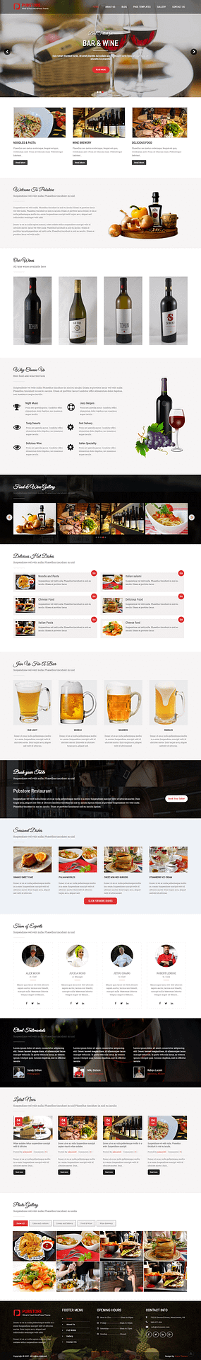 10+ Best Free Bar and Pub WordPress Themes pubstore best free bar pub wordpress theme - 10+ Best Free Bar and Pub WordPress Themes