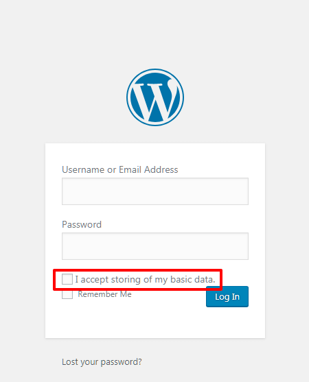 How to make your WordPress Website EU GDPR Compliance? (Step by Step Guide) total gdpr compliance login form - How to make your WordPress Website EU GDPR Compliance? (Step by Step Guide)