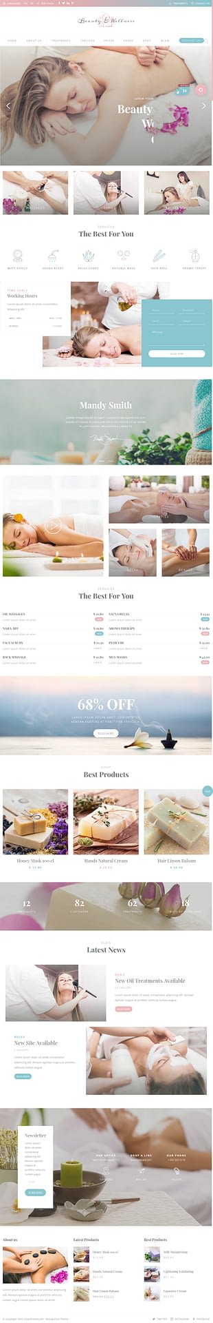 10+ Best Premium Spa and Beauty WordPress Themes beauty pack best premium spa beauty wordpress theme - 10+ Best Premium Spa and Beauty WordPress Themes