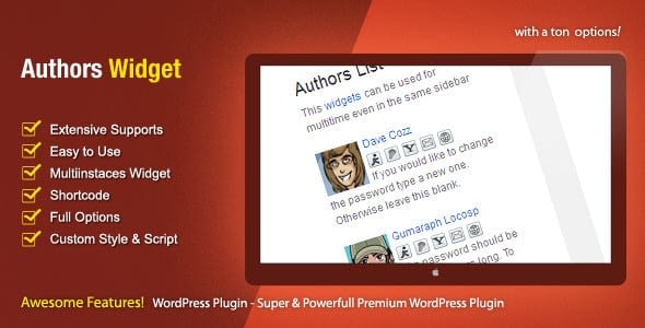 5+ Best WordPress Author Bio Box Plugins 2019 (Updated) authors widget - 5+ Best WordPress Author Bio Box Plugins 2019 (Updated)