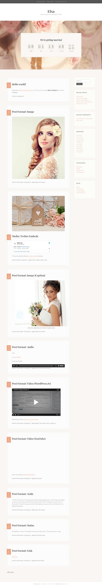 10+ Best Free Event WordPress Themes elsa best free event wordpress theme - 10+ Best Free Event WordPress Themes