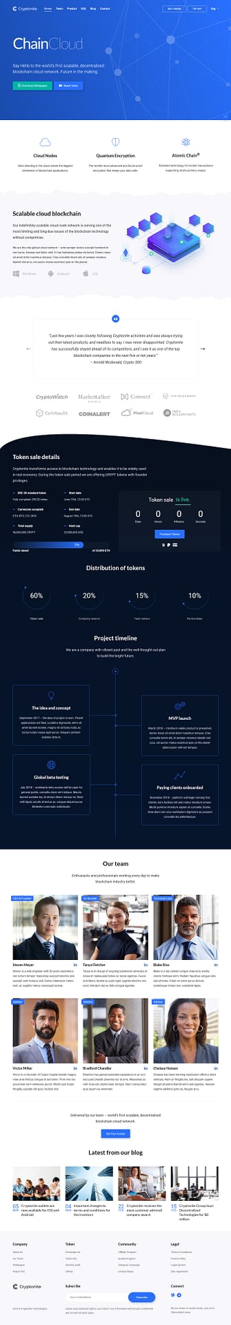 10+ Best Premium Cryptocurrency WordPress Themes cryptonite best premium cryptocurrency wordpress theme - 10+ Best Premium Cryptocurrency WordPress Themes