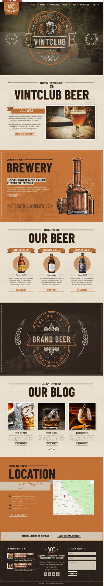 10+ Best Premium Bar and Pub WordPress Themes vintclub best premium bar pub wordpress theme - 10+ Best Premium Bar and Pub WordPress Themes