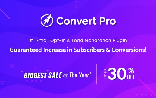 Best Black Friday & Cyber Monday Deals and Discounts on WordPress Themes, Plugins and Hostings 2018 (Upto 50% Off) convert pro blackfriday cybermonday deal - Best Black Friday & Cyber Monday Deals and Discounts on WordPress Themes, Plugins and Hostings 2018 (Upto 50% Off)