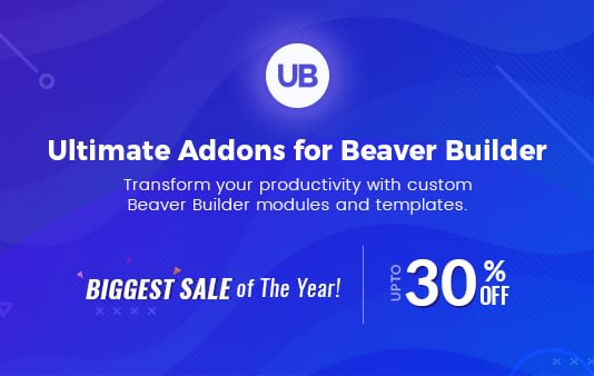 Best Black Friday & Cyber Monday Deals and Discounts on WordPress Themes, Plugins and Hostings 2018 (Upto 50% Off) uabb blackfriday cybermonday deal - Best Black Friday & Cyber Monday Deals and Discounts on WordPress Themes, Plugins and Hostings 2018 (Upto 50% Off)