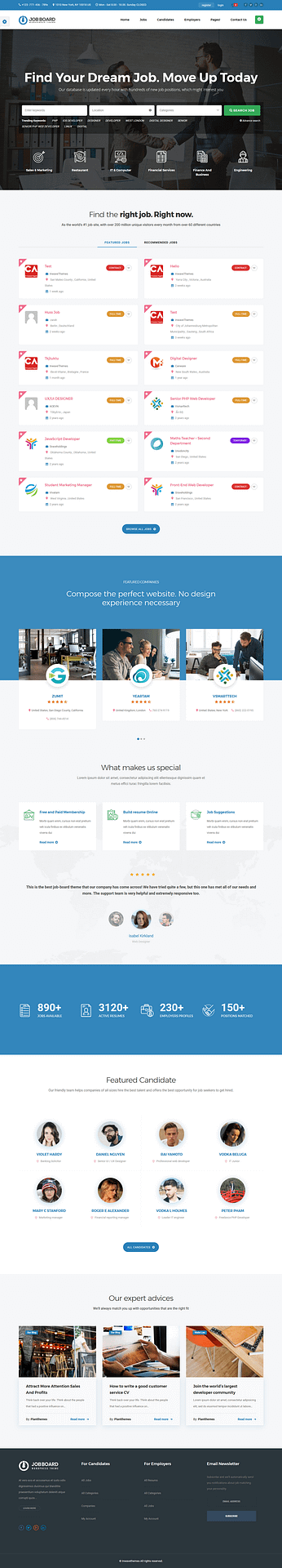 10+ Best Premium Job Board WordPress Themes injob best premium job board wordpress theme - 10+ Best Premium Job Board WordPress Themes