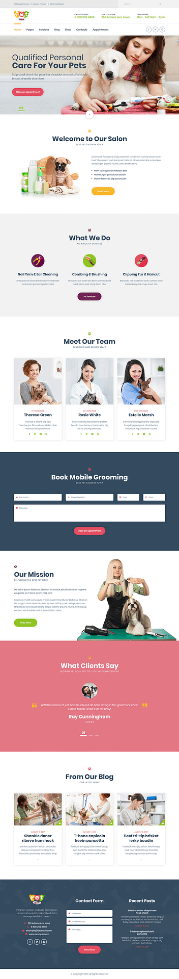 10+ Best Premium Animal and Pet WordPress Themes pet space best premium animal and pet wordpress theme - 10+ Best Premium Animal and Pet WordPress Themes