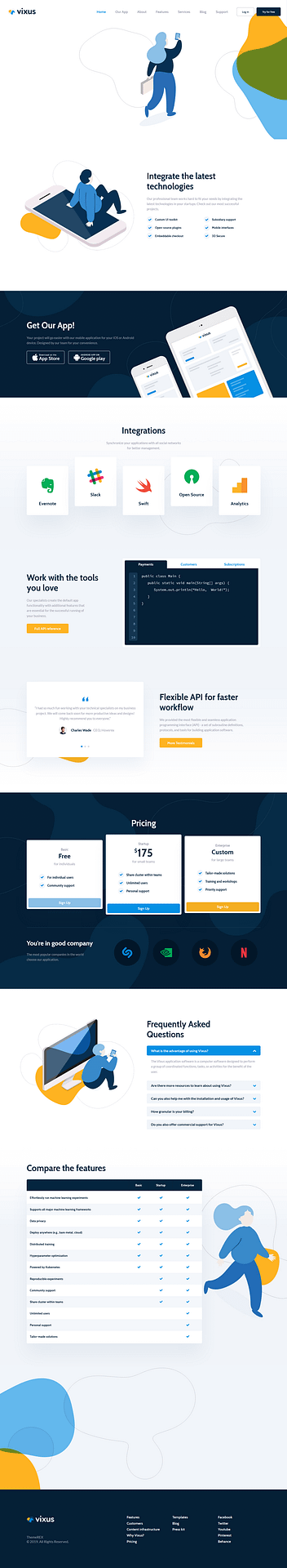 10+ Best Premium Mobile App WordPress Themes vixus best premium mobile app wordpress theme - 10+ Best Premium Mobile App WordPress Themes
