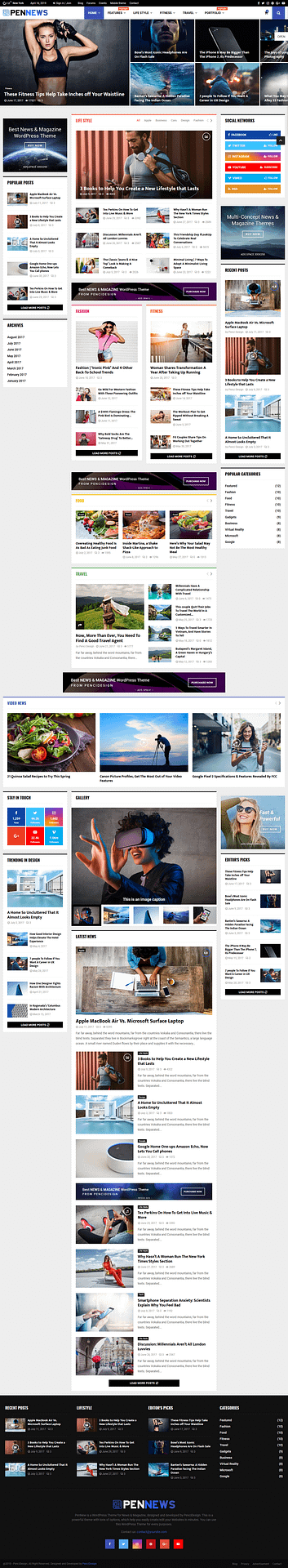 10+ Best Premium Review WordPress Themes pennews best premium review wordpress theme - 10+ Best Premium Review WordPress Themes